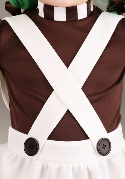 Toddler Chocolate Factory Worker Costume for Girls - US 9662