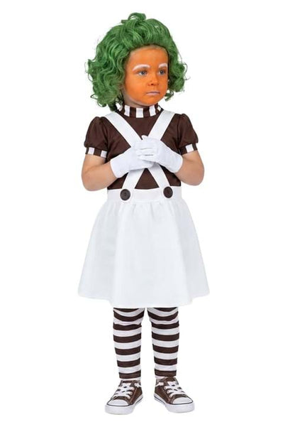 Toddler Chocolate Factory Worker Costume for Girls - US 9662