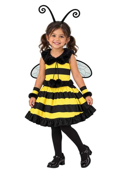 Girl's Deluxe Bumble Bee Toddler Costume - US 0045