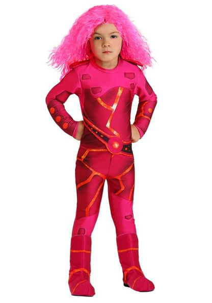 Girl's Toddler Fiery Superhero Costume - US 6831