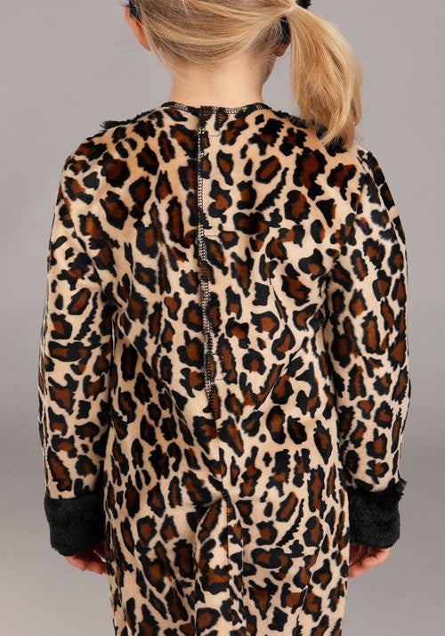 Girl's Toddler Leaping Leopard Costume - US 0328