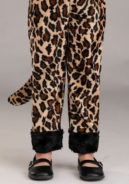 Girl's Toddler Leaping Leopard Costume - US 0328