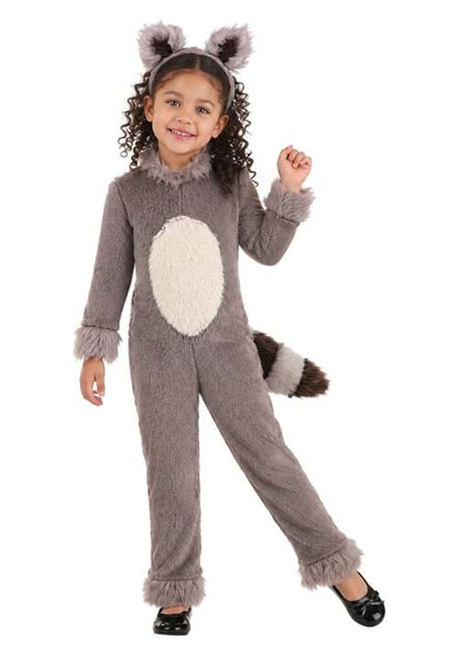 Girl's Toddler Raccoon Costume - US 1905