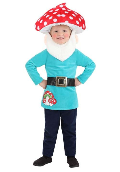 Good-Natured Garden Gnome Costume for Toddlers - US 4213