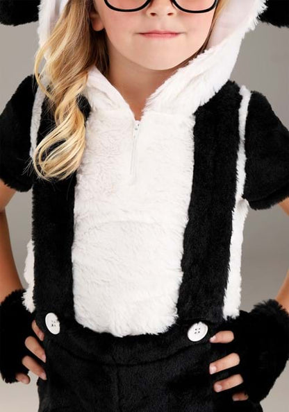 Girl's Hip Panda Toddler Costume - US 6957