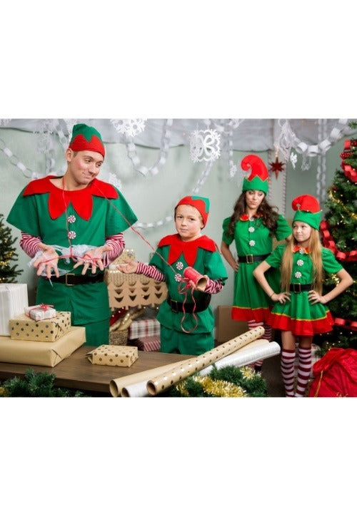 Toddler Holiday Elf Costume - US 0640