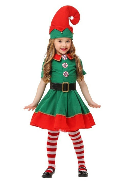 Toddler Holiday Elf Costume - US 0640