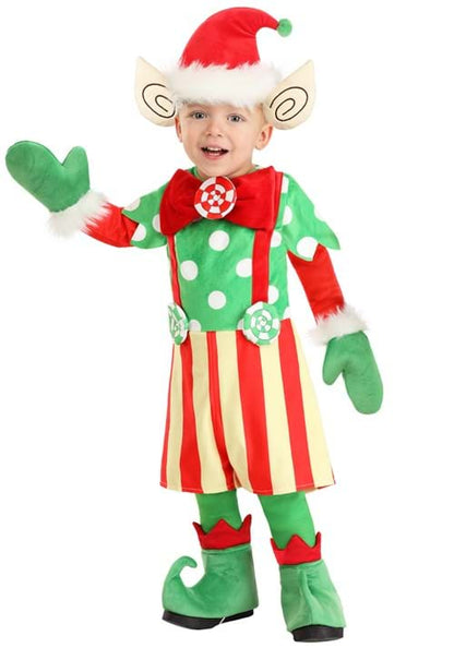 Toddler Holiday Helper Elf Costume - US 4776
