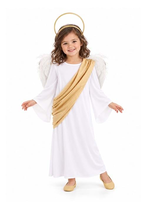 Girl's Holy Angel Toddler Costume - US 9578
