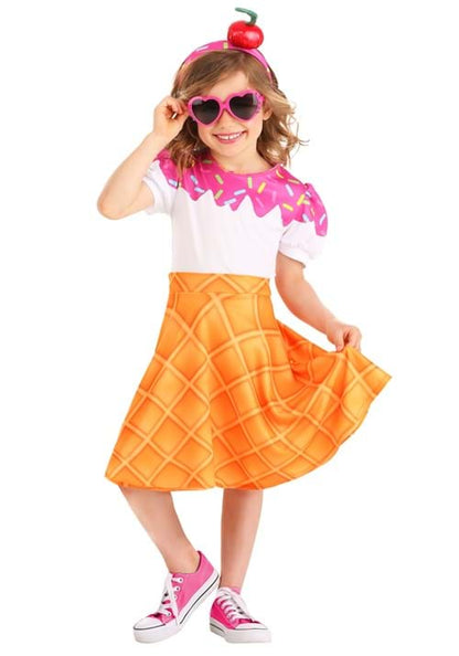 Ice Cream Cone Toddler Costume - US 3041