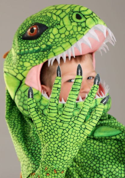 Toddler Green Iguana Costume - US 2637
