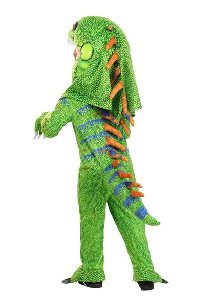 Toddler Green Iguana Costume - US 2637