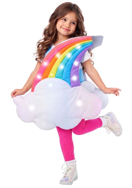 Girl's Toddler Illuminated Rainbow Costume - US 8567