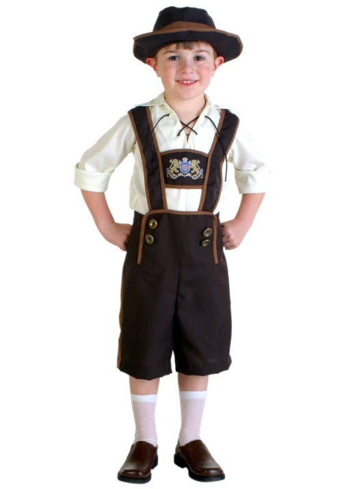Toddler Lederhosen Boy Costume - US 6822