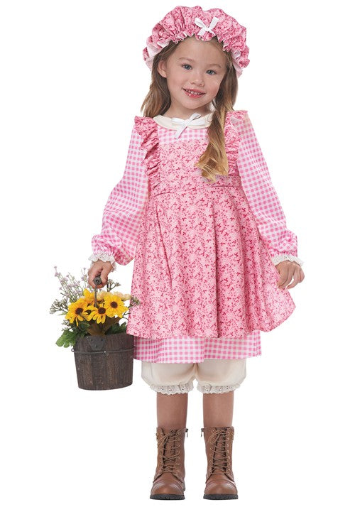 Girl's Toddler Little Pink Prairie Girl Costume - US 9146