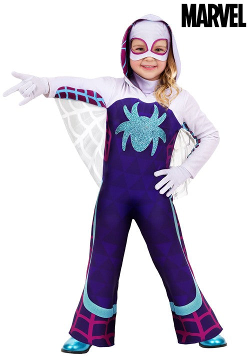 Girl's Toddler Deluxe Marvel Ghost Spider Costume - US 0591