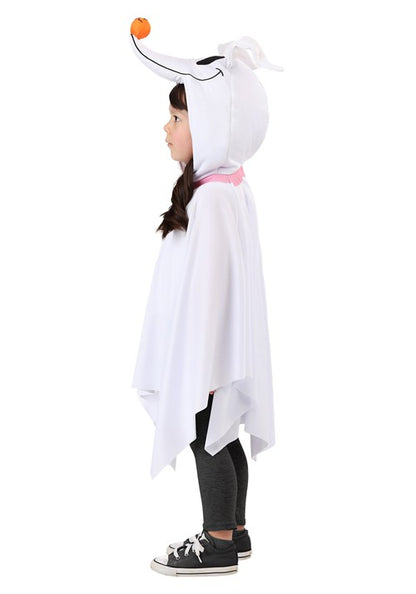 Nightmare Before Christmas Zero Costume Poncho for Toddlers - US 1311