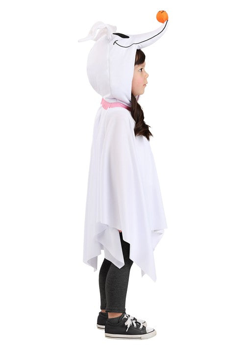 Nightmare Before Christmas Zero Costume Poncho for Toddlers - US 1311