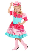 Girl's Toddler Pastel Pink Cowgirl Costume - US 0995