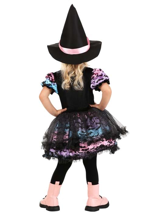 Pastel Tutu Girl's Witch Toddler Costume - US 9376