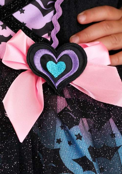 Pastel Tutu Girl's Witch Toddler Costume - US 9376