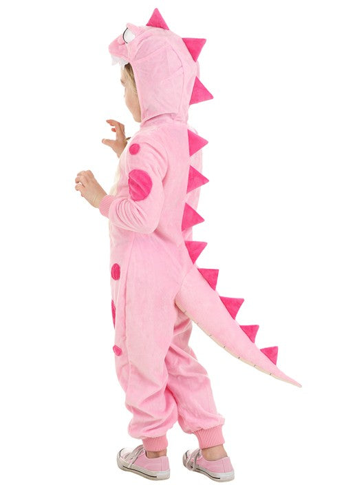 Girl's Toddler Pink Dinosaur Onesie Costume - US 7152