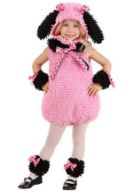 Girl's Pink Poodle Toddler Costume - US 2403