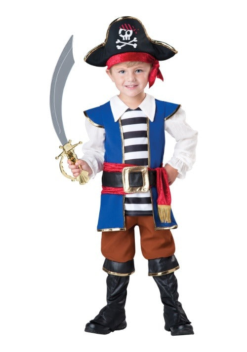 Toddler Pirate Captain Costume - US 8280