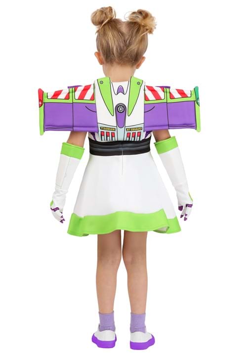 Girl's Toddler Pixar Toy Story Buzz Lightyear Costume Dress - US 6567