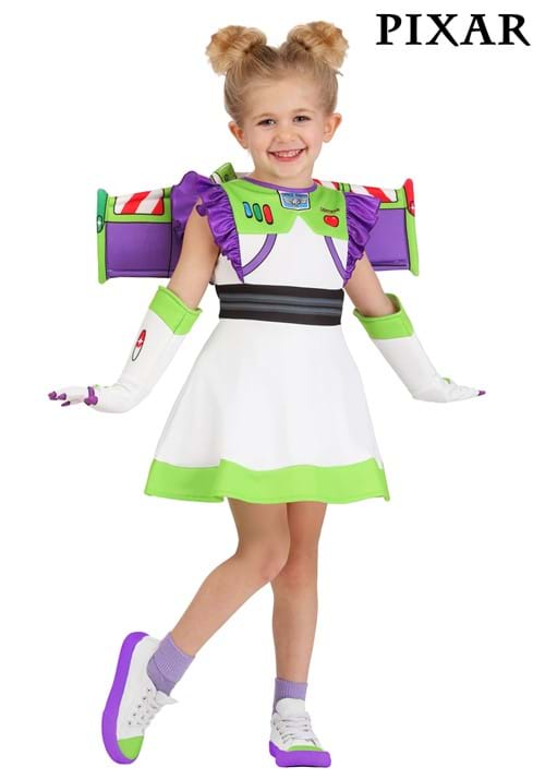 Girl's Toddler Pixar Toy Story Buzz Lightyear Costume Dress - US 6567