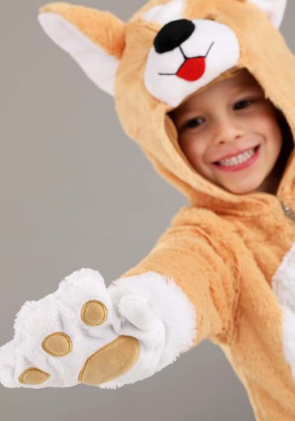 Plush Corgi Toddler Costume - US 6049