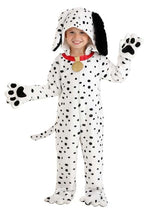 Plush Dalmatian Puppy Jumpsuit for Toddlers - US 8994