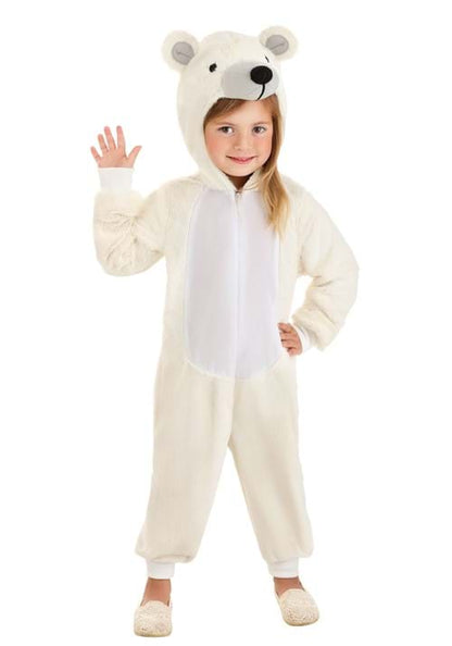 Polar Bear Costume Onesie for Toddlers - US 5279