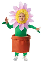 Toddler Girl's Potted Flower Costume - US 6584