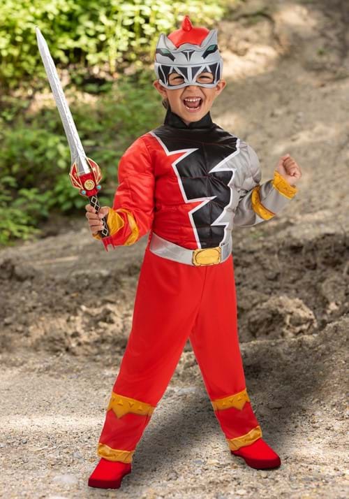 Power Rangers Dino Fury Red Ranger Costume for Toddlers - US 4209