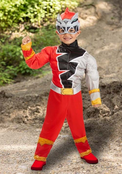 Power Rangers Dino Fury Red Ranger Costume for Toddlers - US 4209