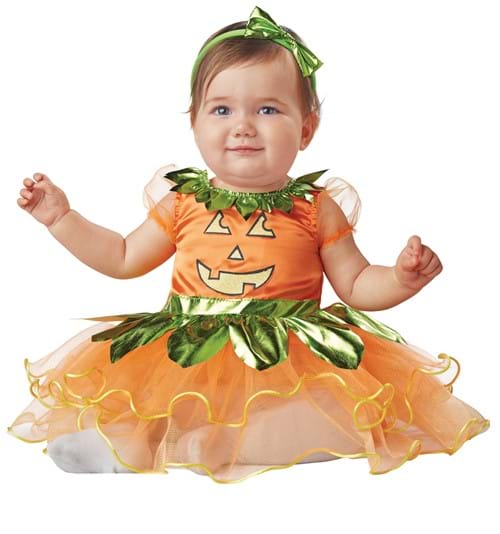 Girl's Precious Pumpkin Toddler Costume - US 7936