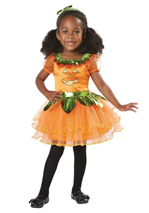 Girl's Precious Pumpkin Toddler Costume - US 7936