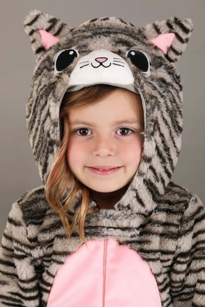 Premium Tabby Kitty Cat Costume for Toddlers - US 7496