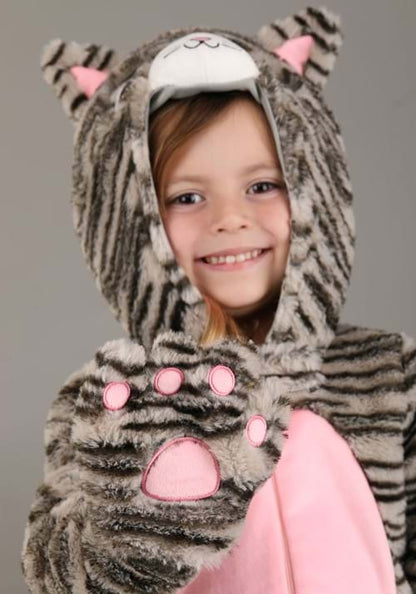 Premium Tabby Kitty Cat Costume for Toddlers - US 7496