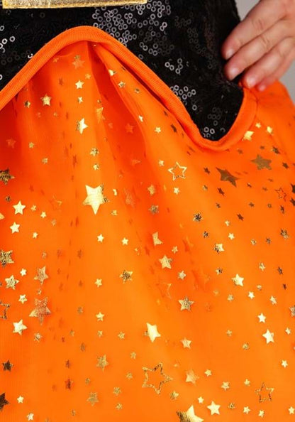 Toddler Pumpkin Patch Witch Costume - US 5122