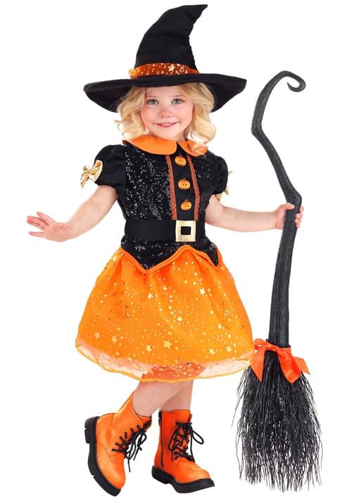 Toddler Pumpkin Patch Witch Costume - US 5122