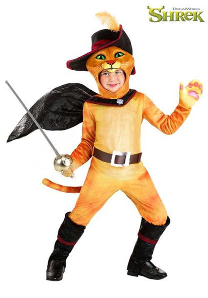 Boy's Shrek Puss in Boots Toddler Costume - US 8305