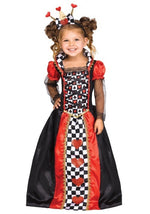 Toddler's Queen of Hearts Costume - US 7958