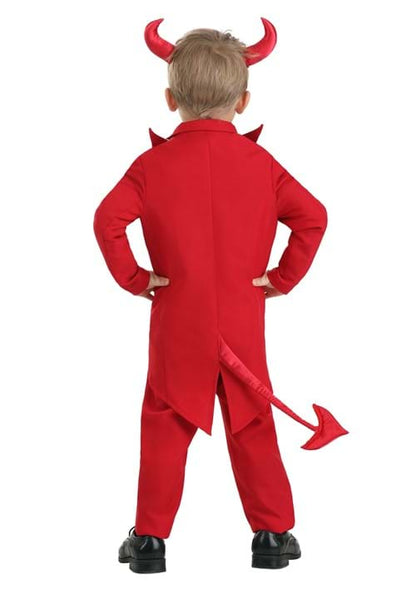Red Devil Suit Costume for Toddlers - US 0272