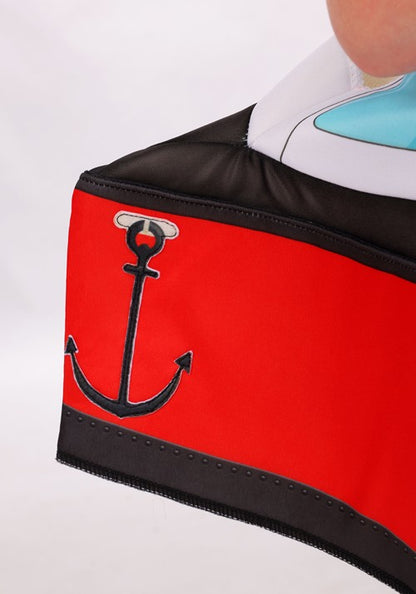 Toddler Ride in Boat Captain Costume - US 0994