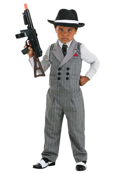 Ruthless Gangster Costume for Toddlers - US 2472