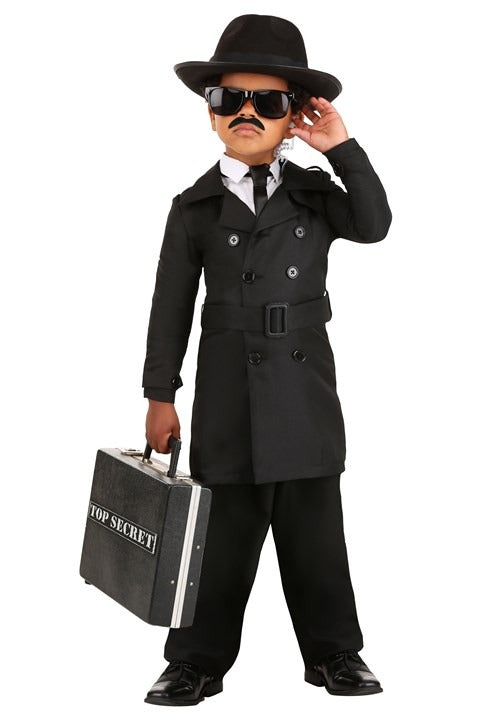 Boy's Toddler Secret Agent Man Costume - US 9175