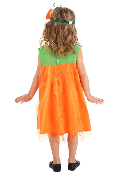Shimmering Pumpkin Costume for Toddlers - US 1482
