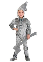 Silver Tin Man Costume for Toddlers - US 3042